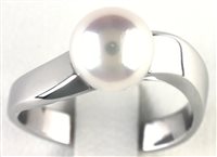 Anello Salvini Donna in Oro bianco Perla 20001800 - 20001800
